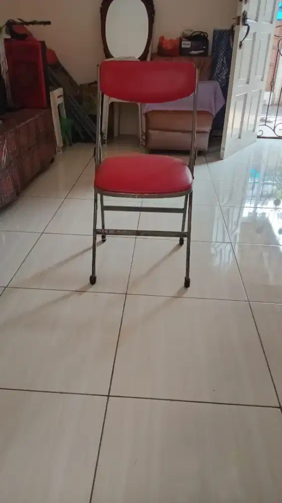 Kursi lipat stainles