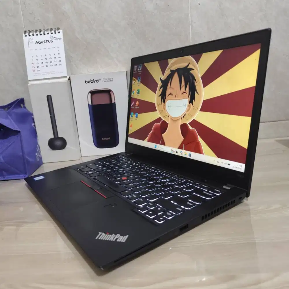 Laptop Lenovo Thinkpad T480s Slim Intel Core i5 8th 8/256 Backlight Mu