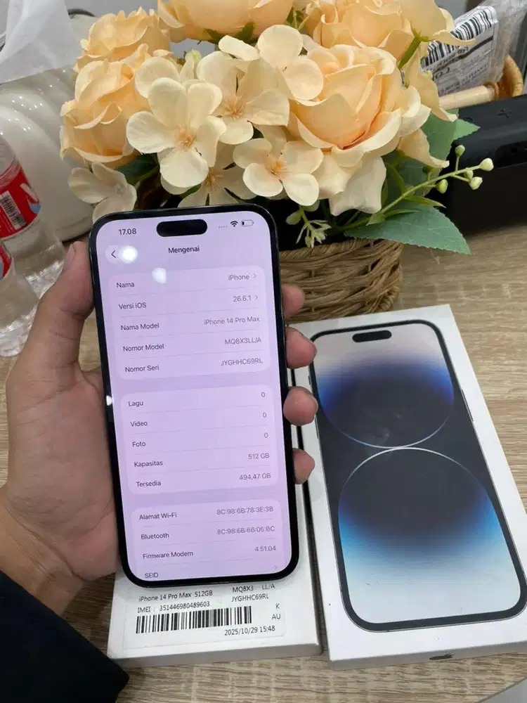 Iphone 14 pm 512 inter all opp