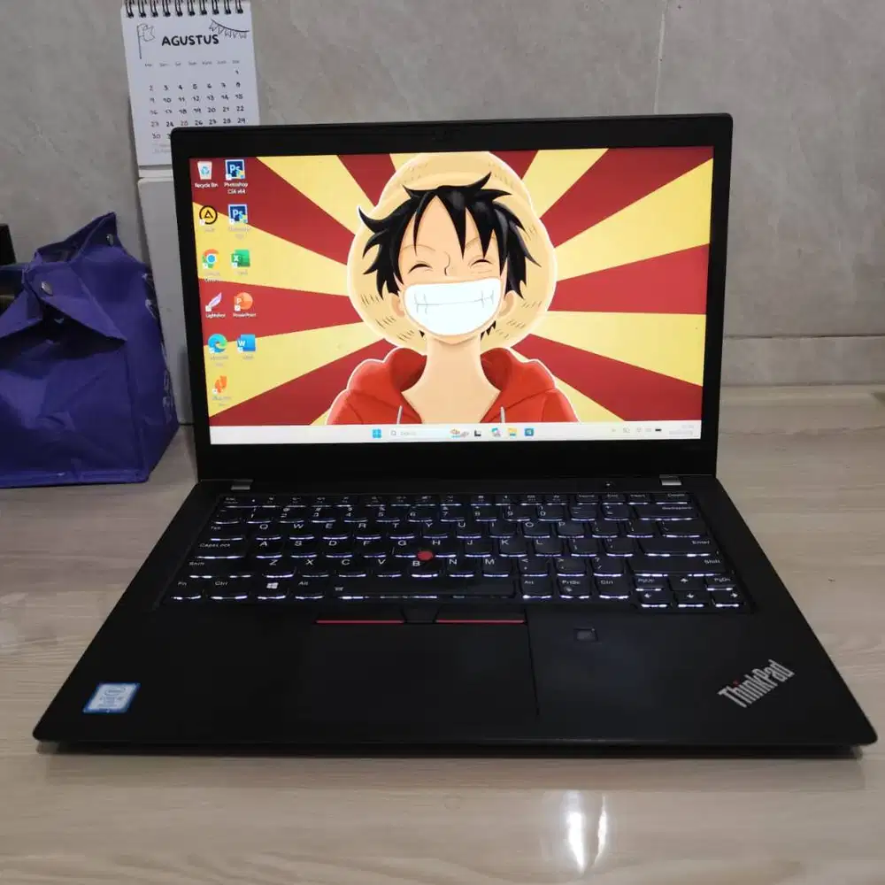 Laptop Lenovo Thinkpad T480s Slim Intel Core i5 8th 8/256 Backlight Mu
