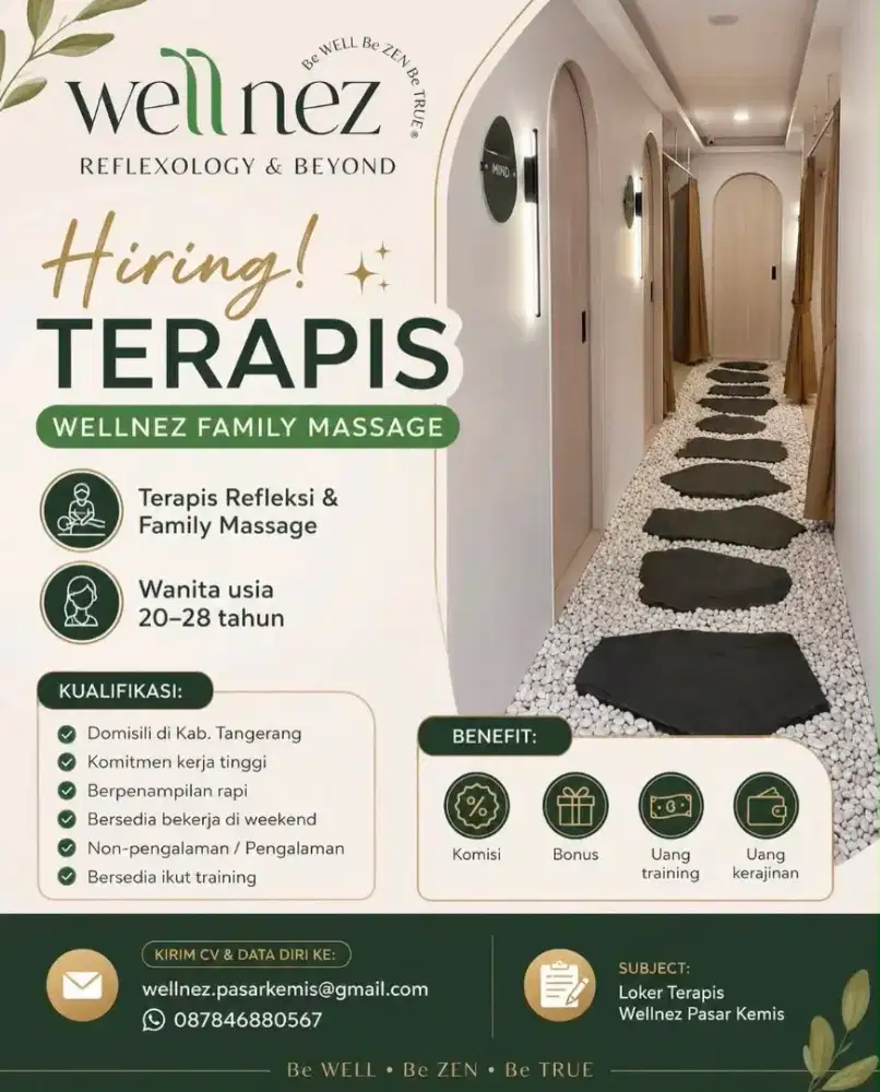 Loker terapis massage