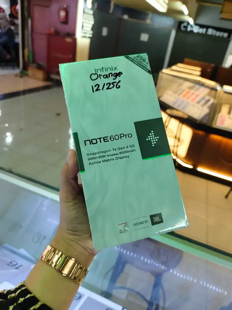 PROMO INFINIX NOTE 60 PRO 5G 12/256 NEW GARANSI RESMI