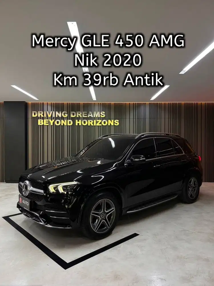 Mercedes Benz GLE 450 GLE450 AMG 2020 Hitam Mercy Km39rb B88ZAC