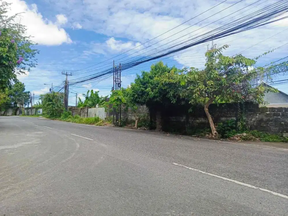 Tanah exclusive di jalan utama Padang galak Sanur cocok untuk segala jenis usaha