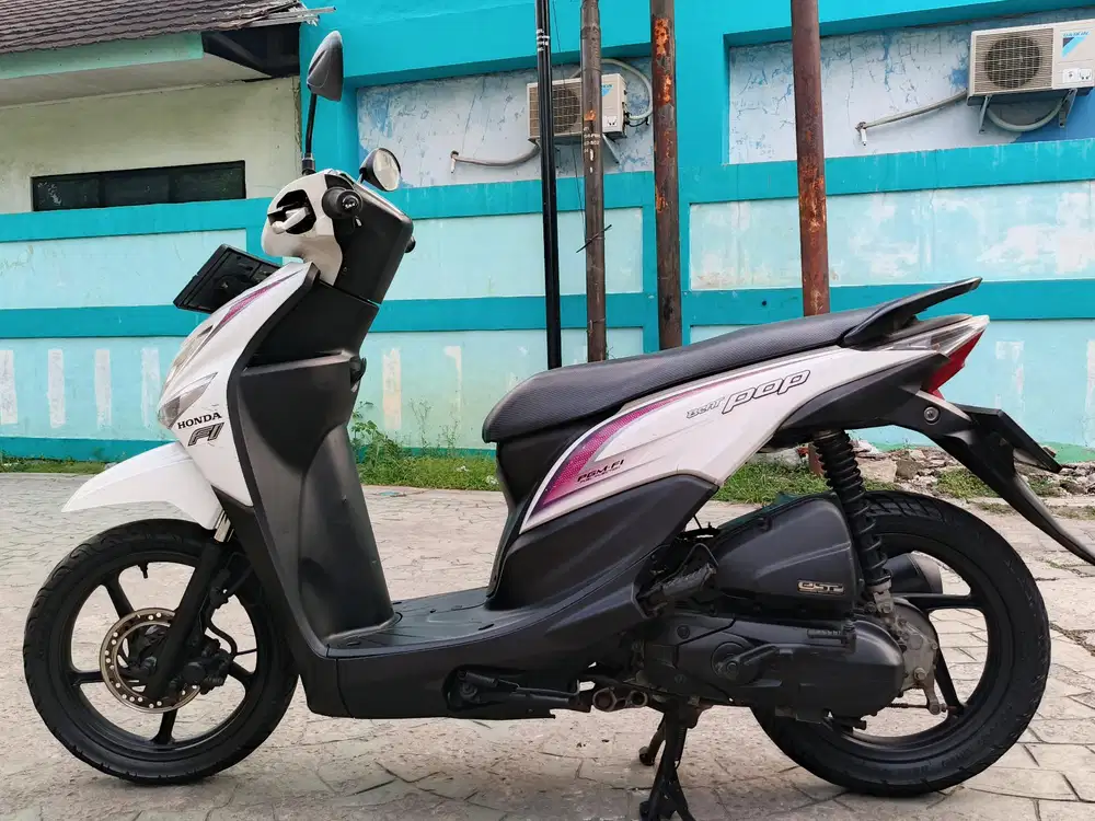 Honda beat pop FI esp 2015 stater halus mulus terawat