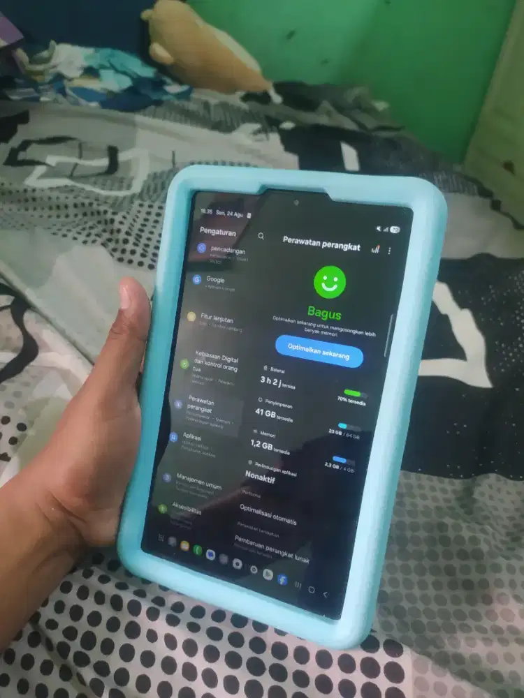 Samsung galaxy tab A9 ram 4/64 GB fullset