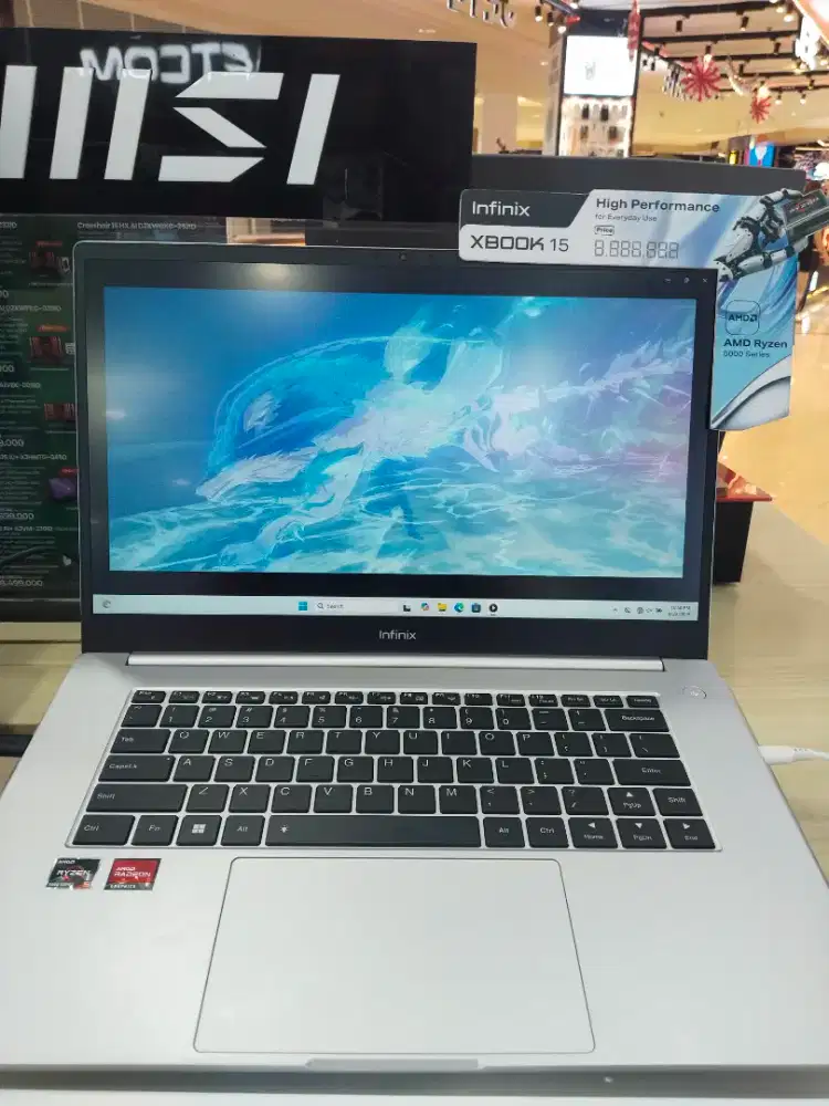INFINIX XBOOK 15 RYZEN 5 AMD