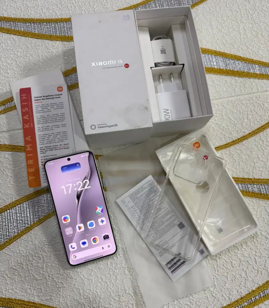 Xiaomi 15 12/256GB 5G Leica Kamera Mulus Resmi Snapdragon 8 Elite
