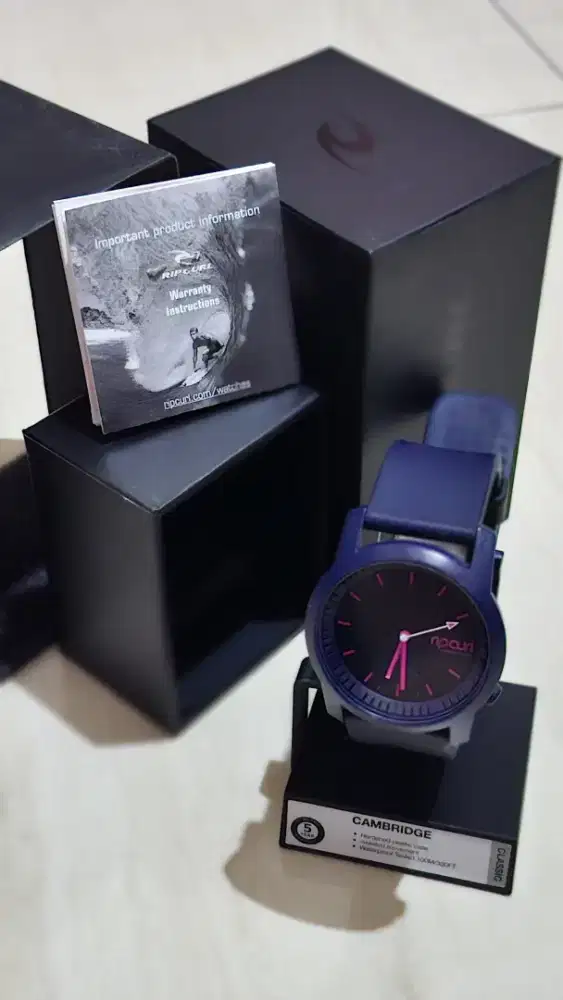 Di Jual Jam Tangan Rip Curl Warna Navy