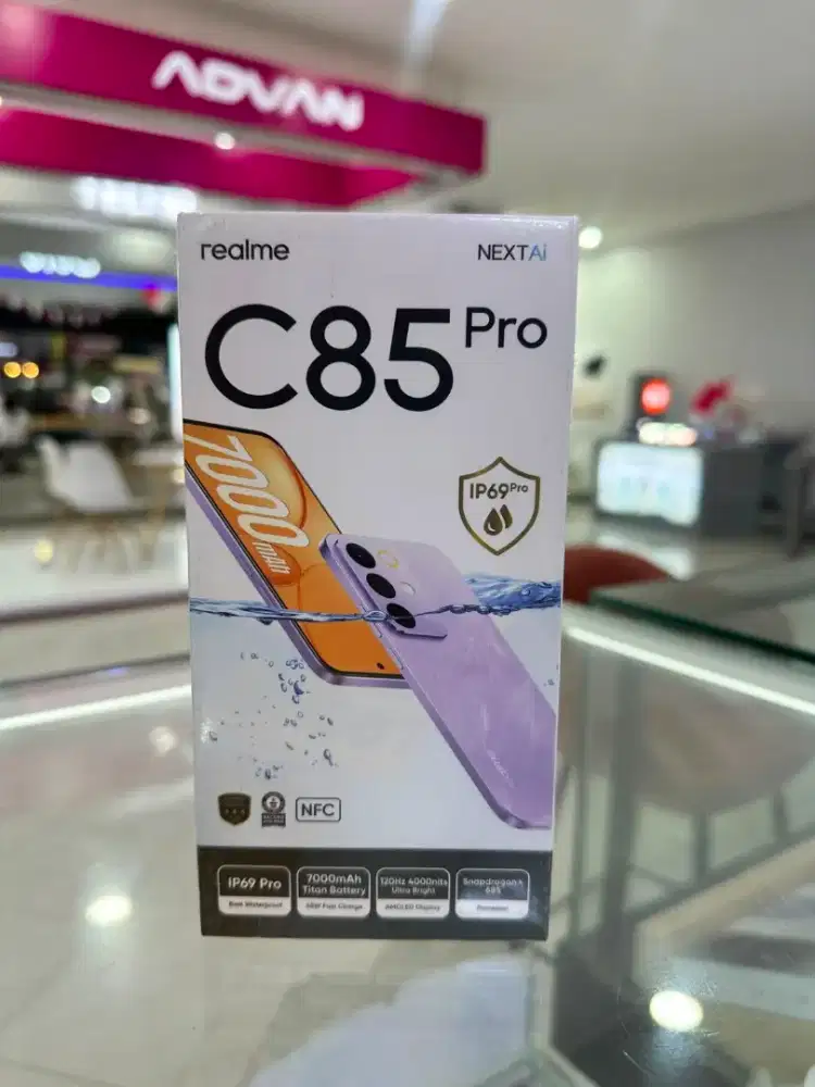 Realme c85 pro 8/128gb new, bisa cicilan cukup ktp aja