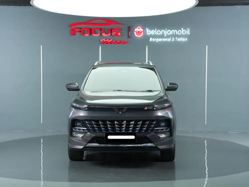 Km 25rb wuling almaz rs pro hybrid 2023 abu metalik pajak panjang