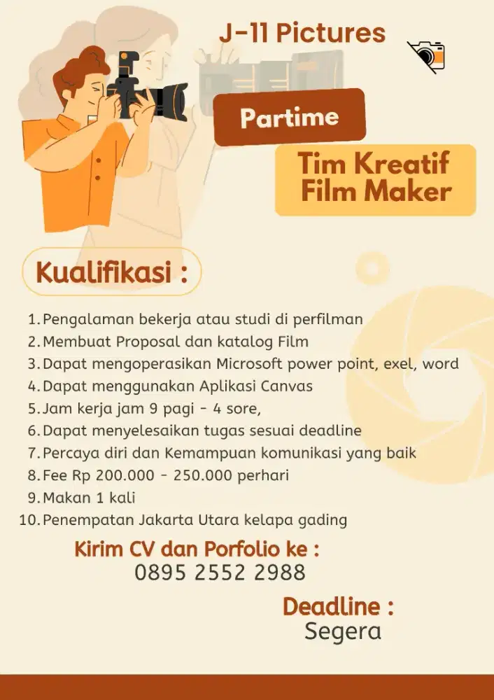 Tim Kreatif Film Maker