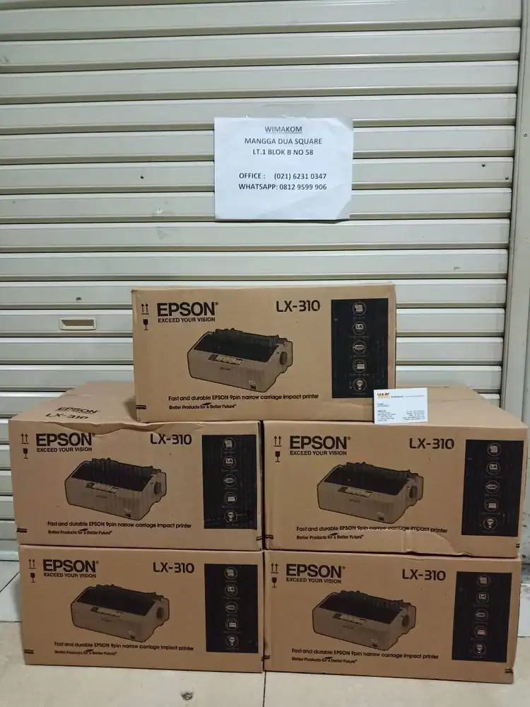 Murah Printer EPS0N LX-310 Garansi 1 Tahun full set dus M