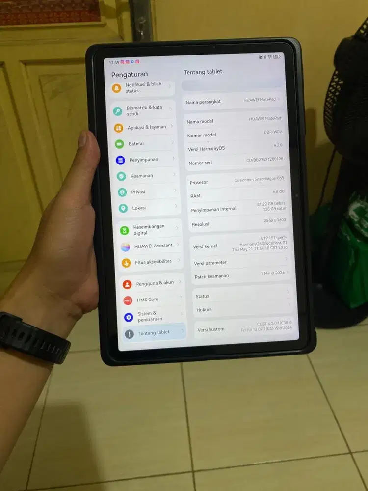 Huawei matepad DBR-W09 6/128