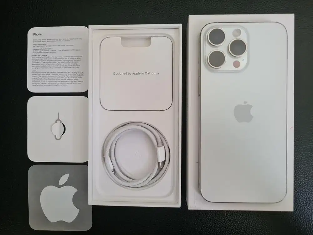 iphone 15 promax 256 white putih ibox