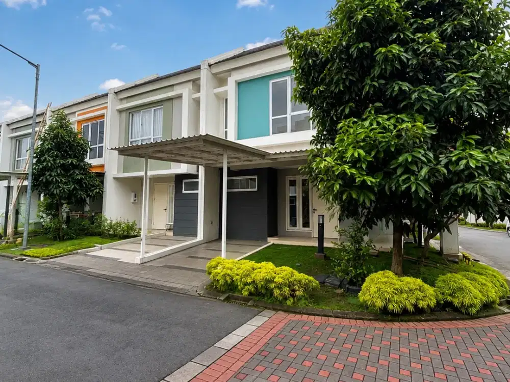 Rumah Hoek Cluster Agnesi Summarecon Serpong LT 82,83 m