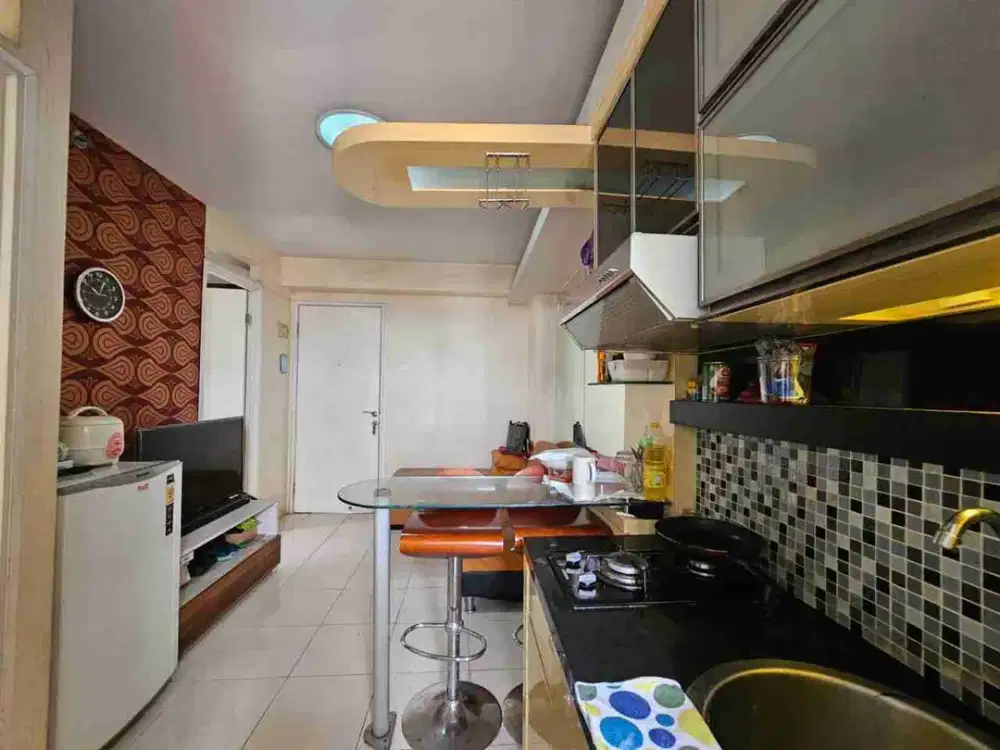 dijual apart kalibata city tower depan 2br full furnihed shm