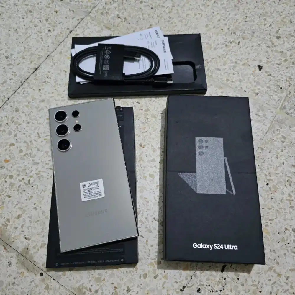 Samsung S24 Ultra 12/256 Gb Resmi Sein Mulus Fullset Original