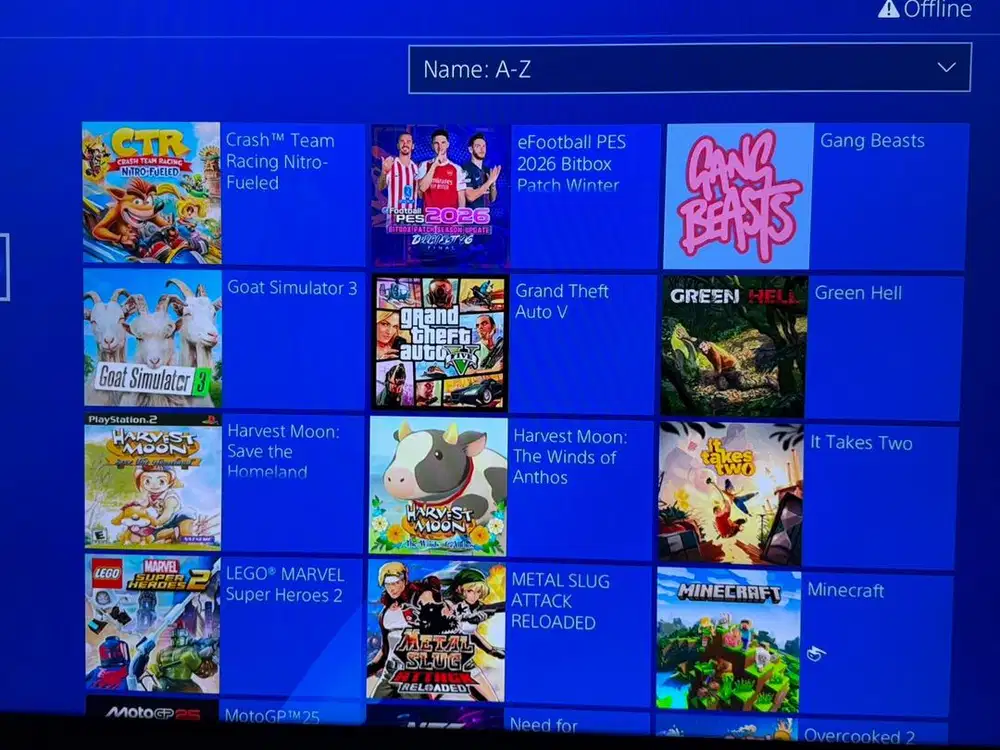 Playstation 4 H.EN fw 9 versi terbaik 2 stik Full Games Jual Murah ps4