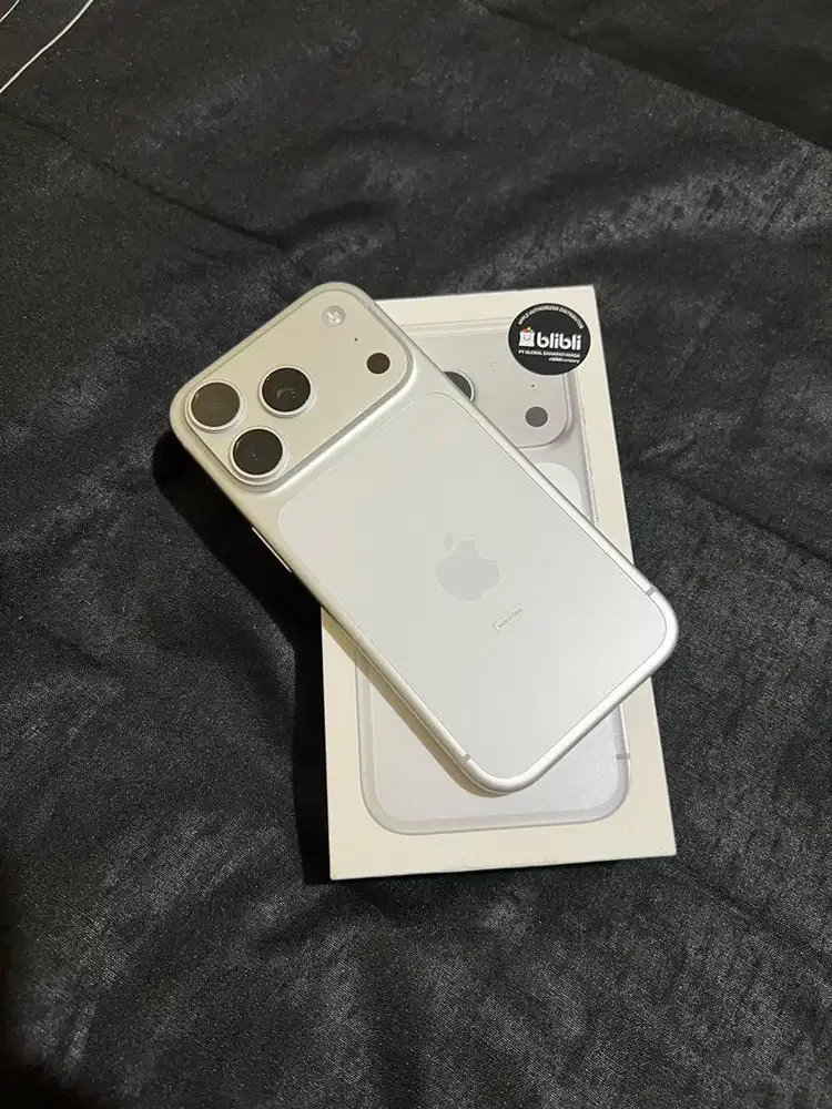 Iphone 17 pro 256Gb Silver Resmi (blibli) setara ibox