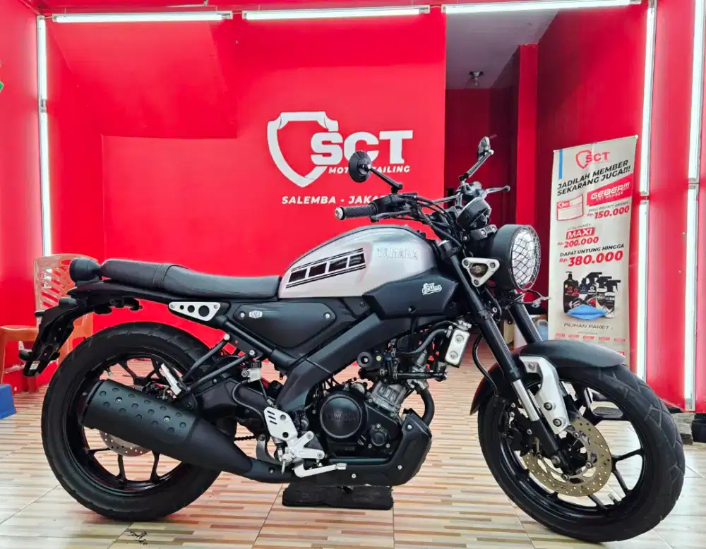 JualCpt90%LikeNew PjkJun27 KM22Rb Modif 2Jt YAMAHA XSR 2021 XSR 155