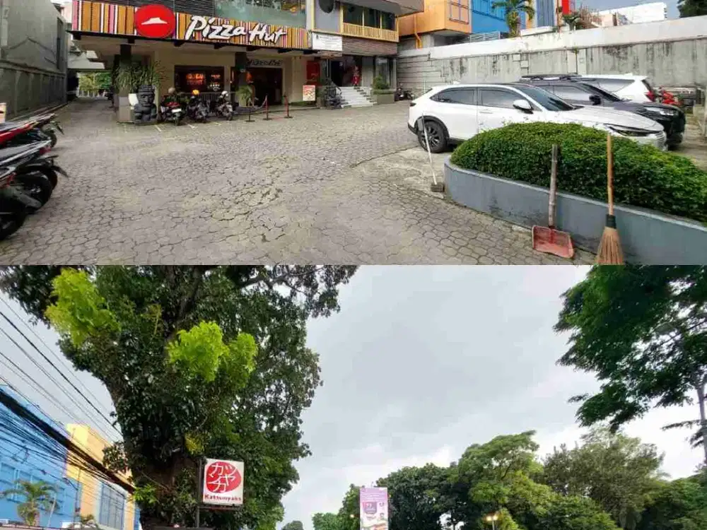 ruang usaha jalan raya pajajaran hadap 2 muka strategis