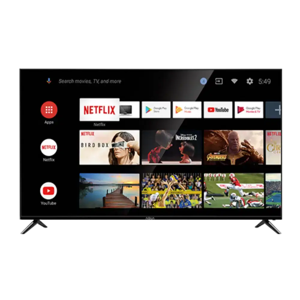 CUCI GUDANG TV AQUA 43AQT6700UG 43INCH BARANG PAJANG