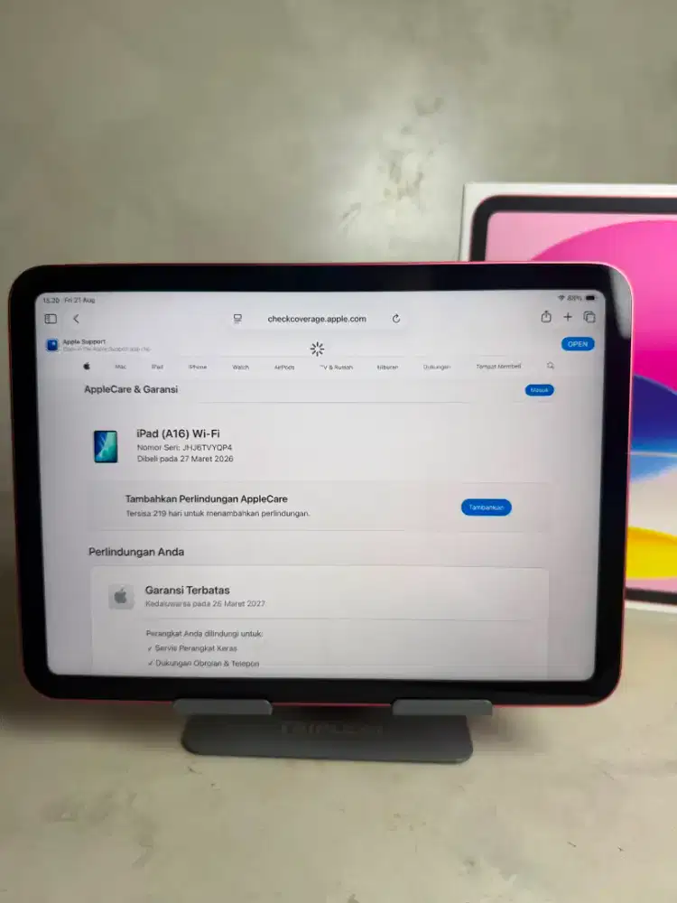 iPad gen 11 128gb ex ibox Indonesia