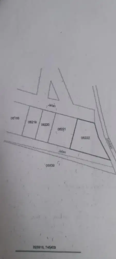 Kavling hoek dalam perumahan lembang