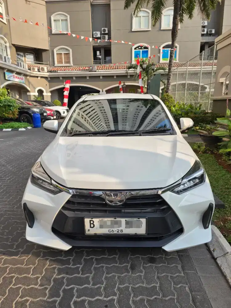 STNK 06/2027 Agya 2023 CVT Matic Paddle Shift Low KM Istimewa