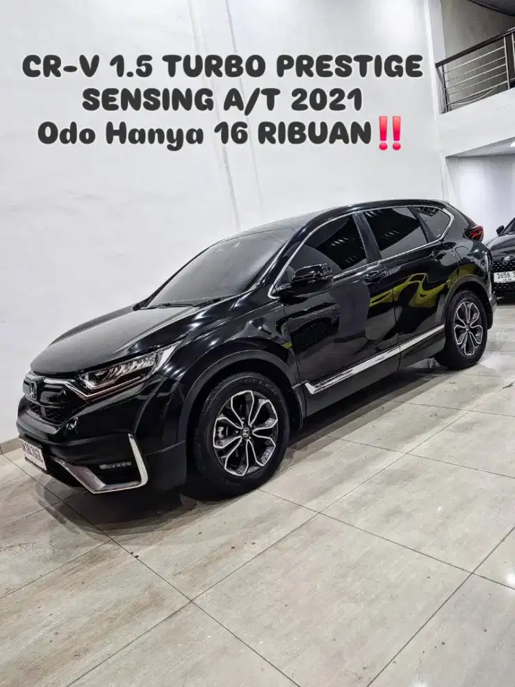ODO 16RB‼️ CR-V 1.5 TURBO PRESTIGE SENSING Automatic 2021 / 2022