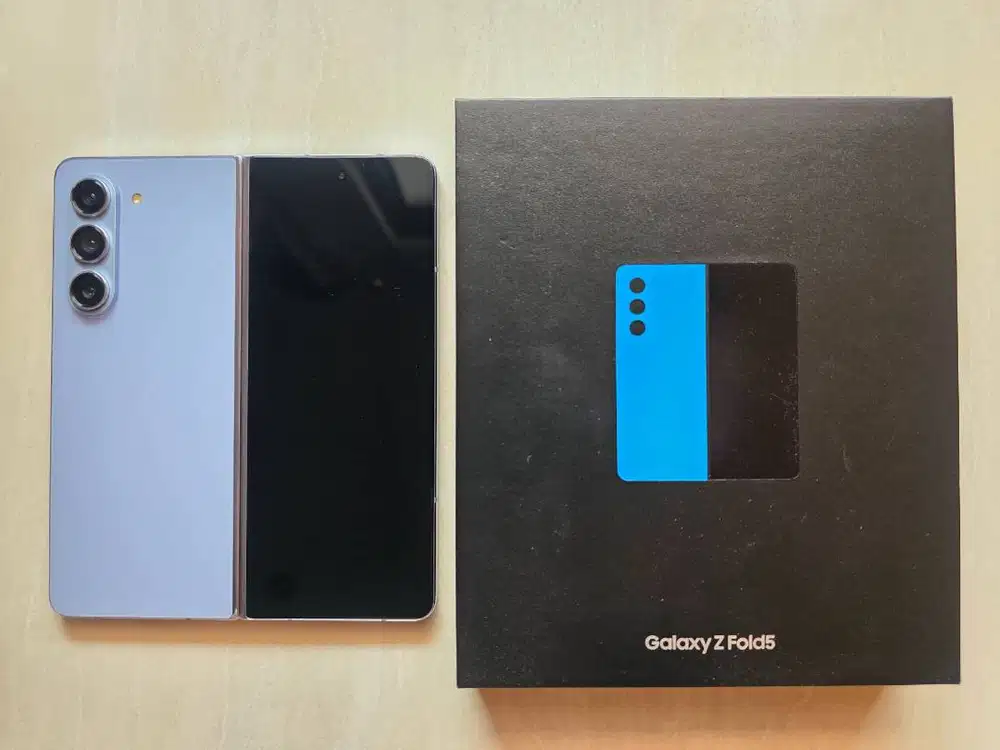 Samsung Z Fold 5 Resmi SEIN, 12GB/512GB, Mulus, Fullset & Fullori