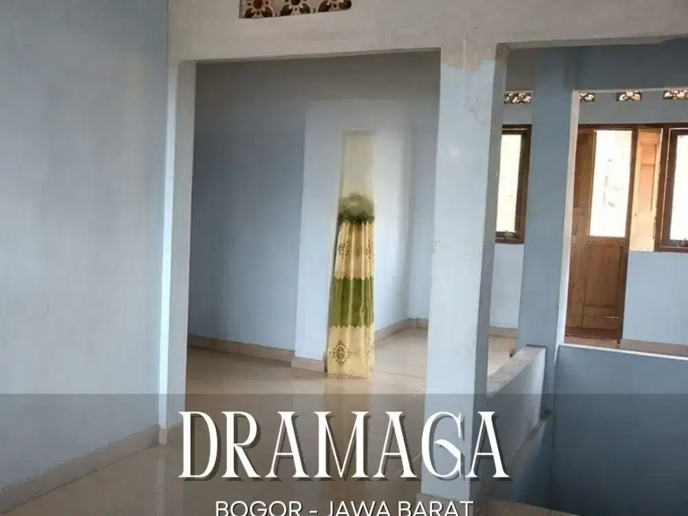 DIJUAL MURAH RUMAH TINGGAL 2 LANTAI DI DRAMAGA BOGOR JAWA BARAT