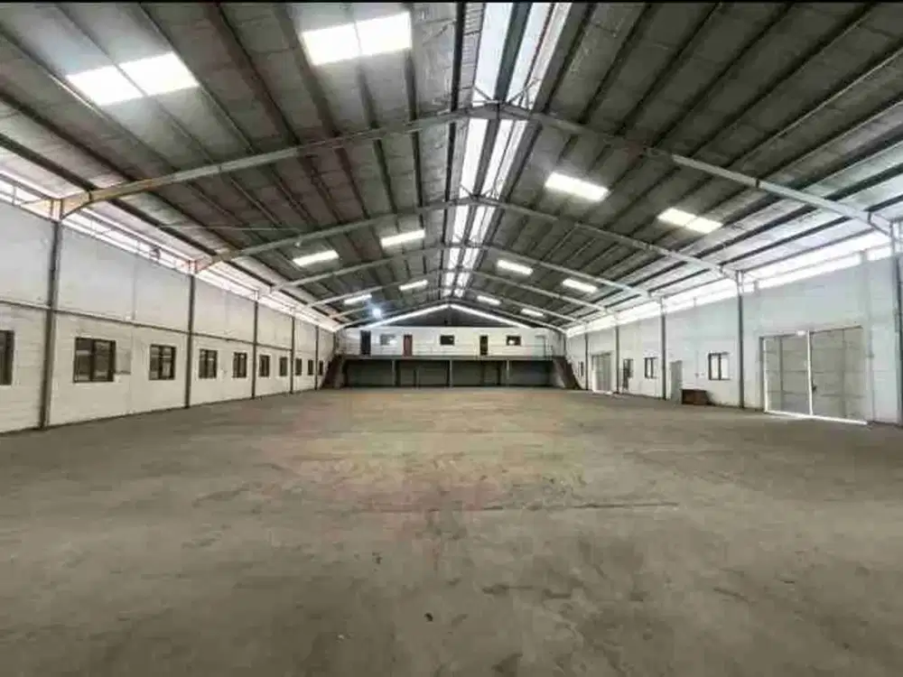DISEWAKAN GUDANG PANGKALAN 2 7.000 M² – BISA INDUSTRI, AKSES CONTAINER 40 FEET