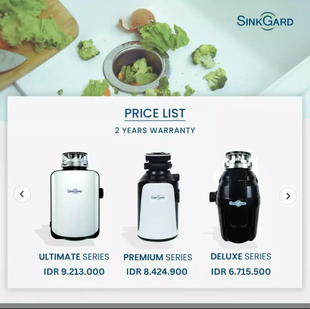 SinkGard Food Waste Disposer