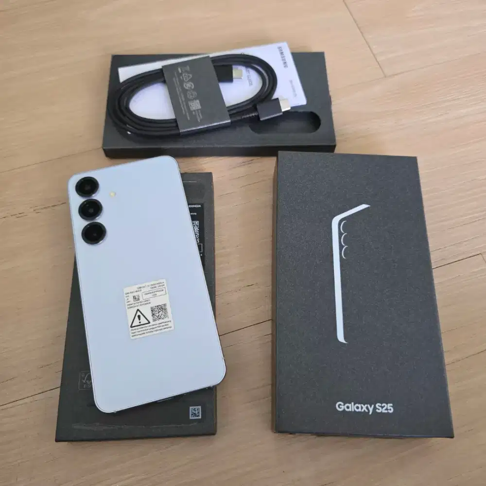 Samsung S25 Basic 12/256 Gb Resmi Sein Likenew Fullset Original