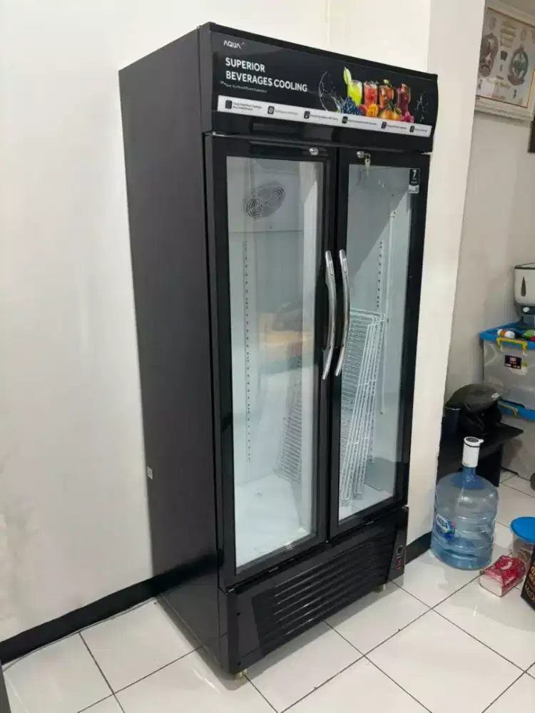 jual cepat kulkas AQUA AQB 610CD