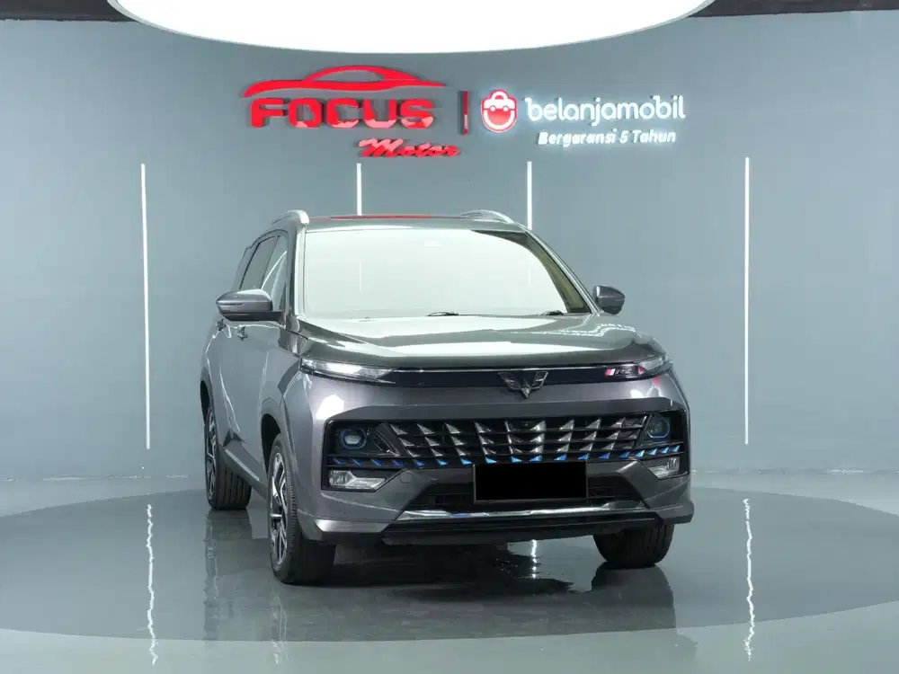 Km 25 ribuan wuling almaz rs pro hybrid 2023 abu metalik pajak panjang