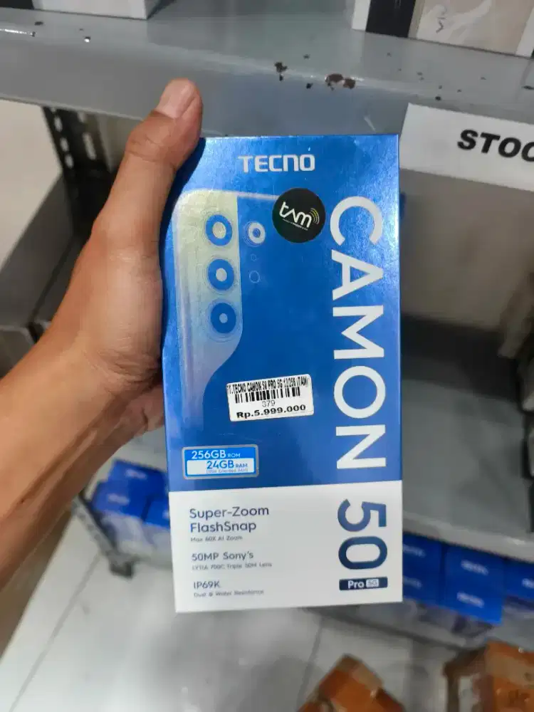 TECNO CAMON 50 PRO 5G 12/256GB | ATLANTIS DAHSYAT