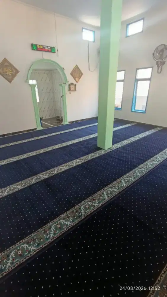 Karpet Masjid Tipe Maulana Biru Bintik