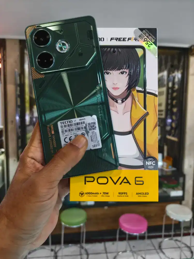tecno pova 6 ram 8/256gb