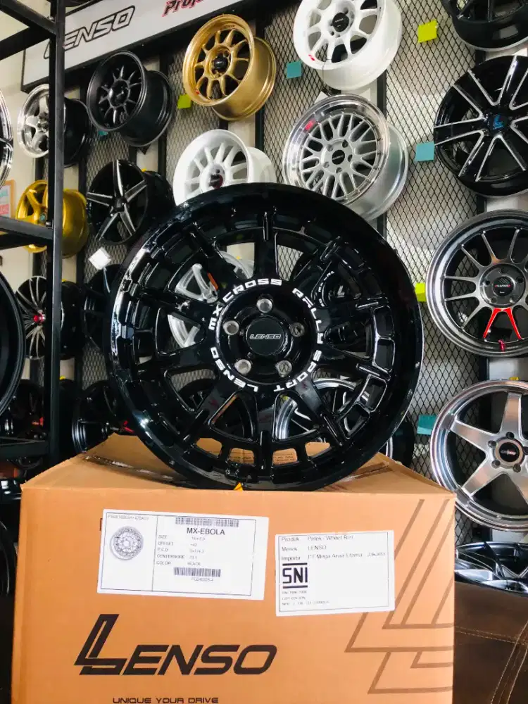 Velg lenso mx ebola r18 5x114 lbr8 et42