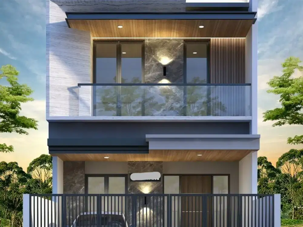 Rumah Mewah Manyar Kertoadi 2 Lantai Nyaman, Harga Terbaik