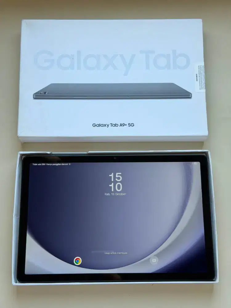 Samsung Tab A9 Plus 5G 8/128 - Wifi + Cell -  Garansi on Oktober 2026