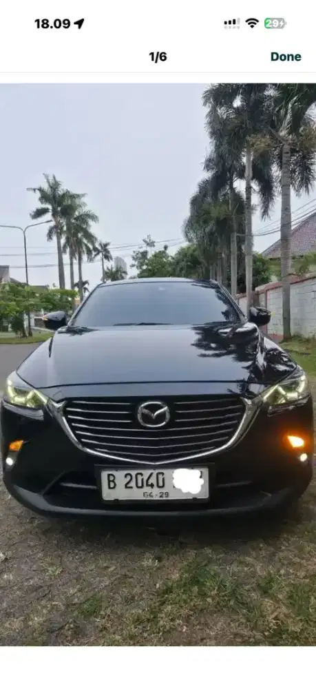 Mazda CX3 2.0 Hitam 2018 PMK 2019
