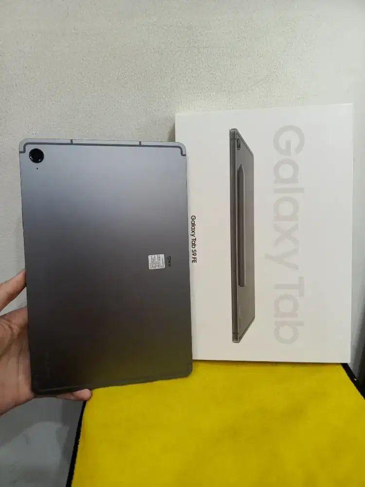 Samsung Tab S9 FE 6/128 Wifi Resmi, Fullset Ori Nominus, Siap Pakai