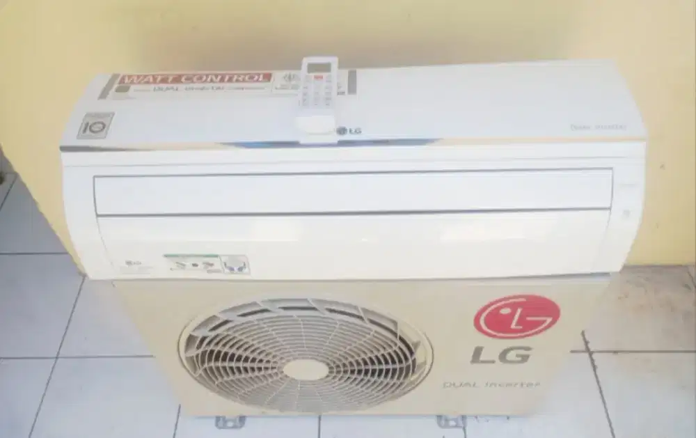 ac LG dual inverter 1/2pk R32 ori