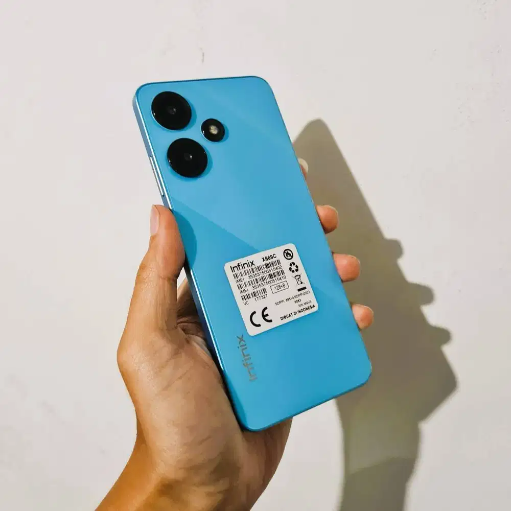 Infinix RAM 8 GB/128 GB Bagus Mulus Normal Semua - Bisa Tukar Tambah