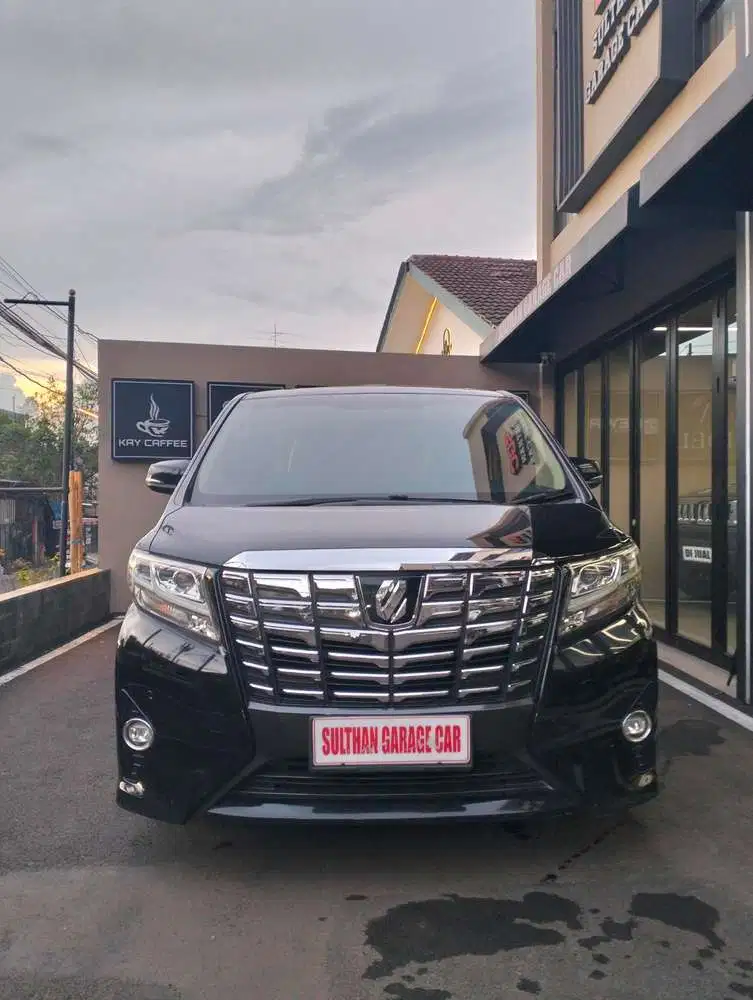 Toyota Alphard 2016 Bensin