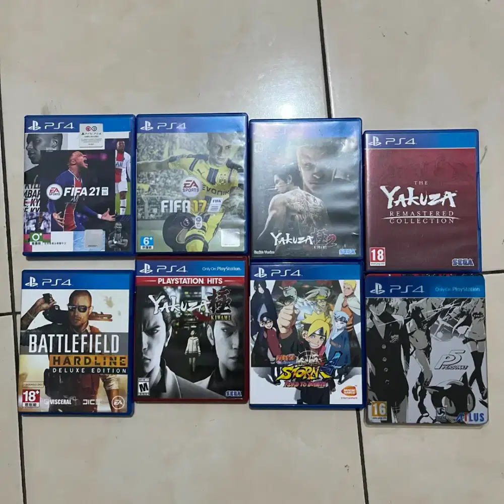 KASET CD PS 4 100% ORIGINAL